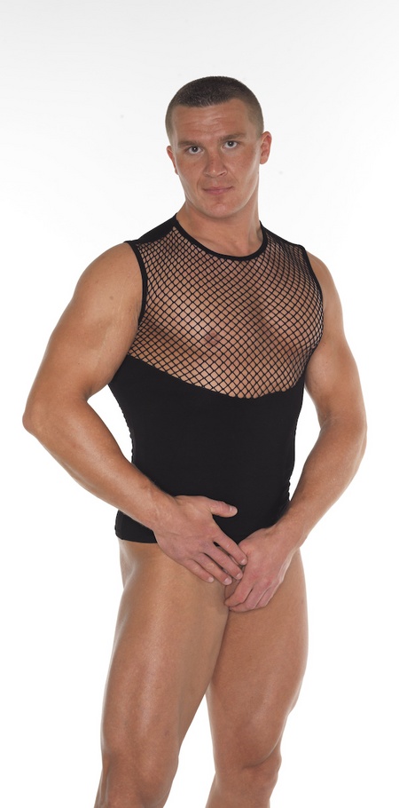 Stick To Your Guns - Men's Fishnet Muscle Top